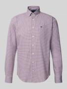 Fynch-Hatton Regular Fit Freizeithemd mit Logo-Stitching Modell 'Popli...