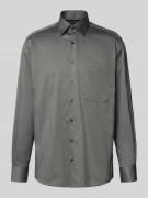 ETERNA Comfort Fit Business-Hemd mit Knopfleiste in Black, Größe 42