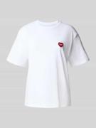 Carhartt Work In Progress T-Shirt mit Label-Badge Modell 'Heart II Har...