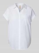Soyaconcept Blusenshirt mit Brusttasche Modell 'DORA' in Weiss, Größe ...