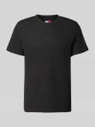 Tommy Jeans Slim Fit Strickpullover aus reiner Baumwolle in Black, Grö...