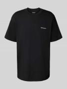 Carhartt Work In Progress T-Shirt mit Label-Stitching in Black, Größe ...