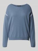 Luisa Cerano Strickpullover aus Wolle-Kaschmir-Mix mit Rundhalsausschn...