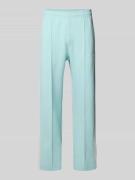 KARL KANI Flared Sweatpants mit elastischem Bund in Ocean, Größe L