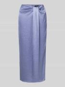 Marc Cain Midirock mit Raffungen in Lavender, Größe 40