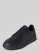 Lacoste Low Top Sneaker mit gewebtem Label auf der Seite in Black, Grö...