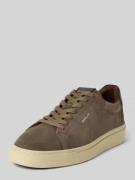 Gant Sneaker aus echtem Leder mit Logo-Prägung Modell 'Julien' in Beig...