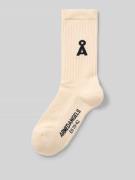 Armedangels Socken mit Label-Detail Modell 'SAAMU' in Offwhite, Größe ...