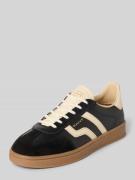 Gant Sneaker aus echtem Leder mit Logo-Prägung Modell 'Cuzima' in Blac...