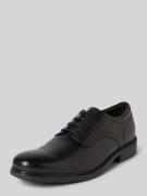 Geox Derby aus Leder Modell 'DUBLIN' in Black, Größe 40