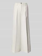 BOSS Orange Regular Fit Hose mit weitem Bein in Offwhite, Größe 36