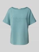 Christian Berg Woman Sweatshirt mit 1/2-Arm in Aqua, Größe L