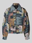 Scotch & Soda Jacke mit Reißverschluss in Blau, Größe XS