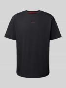 HUGO Relaxed Fit Pyjama-Oberteil aus reiner Baumwolle in Black, Größe ...