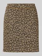 BOSS Orange Schmaler Mini-Rock aus Baumwoll-Mix Modell 'VASOLA' in Bei...