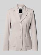 Marc Cain Blazer mit Knopfleiste in Kitt, Größe 34