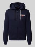 Napapijri Sweatjacke mit Kapuze und Känguru-Tasche Modell 'AYLMER' in ...