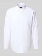 ARMANI EXCHANGE Regular Fit Freizeithemd mit Kentkragen in Weiss, Größ...