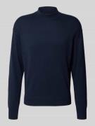 Scotch & Soda Strickpullover mit gerippten Abschlüssen in Marine, Größ...