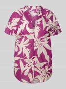 Marc O'Polo Regular Fit Blusenshirt aus reiner Baumwolle in Fuchsia, G...