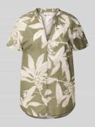 Marc O'Polo Regular Fit Blusenshirt aus reiner Baumwolle in Lind, Größ...