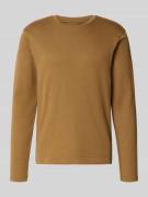 Christian Berg Men Longshirt mit Rundhalsausschnitt in Cognac, Größe 3...