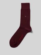 Burlington Socken aus Bio-Baumwoll-Mix Modell 'Lord' in Bordeaux, Größ...