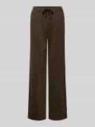 Marc Cain Cordhose mit elastischem Bund in Khaki, Größe 38