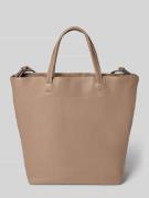 LIEBESKIND BERLIN Lederhandtasche mit Label-Detail Modell 'Hera' in Ta...