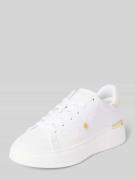 Tommy Hilfiger Low Top Sneaker aus Leder in Weiss, Größe 37