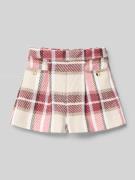 Mayoral Regular Fit Bermuda mit Lanawoll-Anteil und Allover-Print in R...