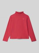 Mayoral Longsleeve mit Stehkragen in Kirsche, Größe 104