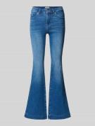 Only Mid Waist Bootcut Jeans aus Baumwoll-Mix Modell 'BLUSH' in Jeansb...