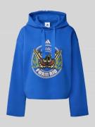 adidas Sportswear Hoodie mit Motiv-Print Modell 'FARM' in Blau, Größe ...