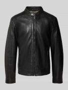 Gipsy Regular Fit Jacke in Leder-Optik Modell 'Mayco' in Black, Größe ...
