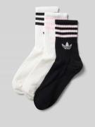 adidas Originals Socken mit Label-Detail im 3er-Pack in Weiss, Größe 3...