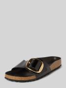 Birkenstock Slides mit Logo-Prägung Modell 'Madrid' in Black, Größe 36