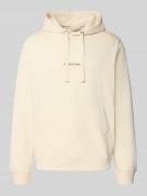 Jack & Jones Hoodie mit Känguru-Tasche in Offwhite, Größe L