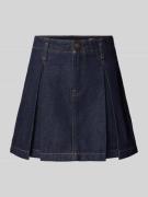 Calvin Klein Jeans Jeansrock mit Kellerfalten in Marine, Größe 25