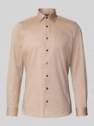 OLYMP Level Five Slim Fit Business-Hemd mit Kentkragen in Sand, Größe ...