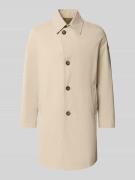 Marc O'Polo Regular Fit Mantel mit Baumwoll-Anteil in Beige, Größe 3XL