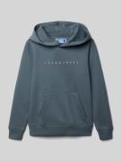 Jack & Jones Hoodie mir Känguru-Tasche in Rauchblau, Größe 140