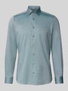 OLYMP Level Five Slim Fit Business-Hemd mit Kentkragen in Gruen, Größe...