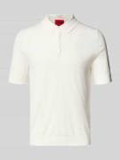 HUGO Regular Fit Poloshirt aus Viskose-Mix Modell 'SAN PETER-CV' in Of...