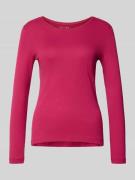 Christian Berg Woman Longsleeve mit Rundhalsausschnitt in Fuchsia, Grö...