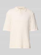 Jack & Jones Freizeithemd mit Knopfleiste Modell 'HYDRA' in Offwhite, ...