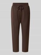 Christian Berg Woman Sweatpants mit elastischem Bund in Schoko, Größe ...
