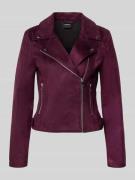 Vero Moda Jacke in Veloursleder-Optik Modell 'JOSE' in Bordeaux, Größe...