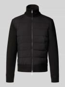 Tommy Hilfiger Regular Fit Strickjacke mit Wolle in Black, Größe L