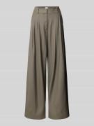 Marella Wide Fit Marlenehose aus reiner Schurwolle Modell 'Ulzio' in O...